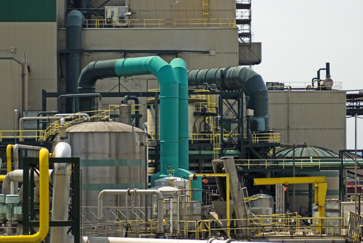 Industrial water treatment machinery